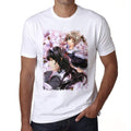 Manga schoolgirls, Men's T-Shirt,t shirt gift 00089