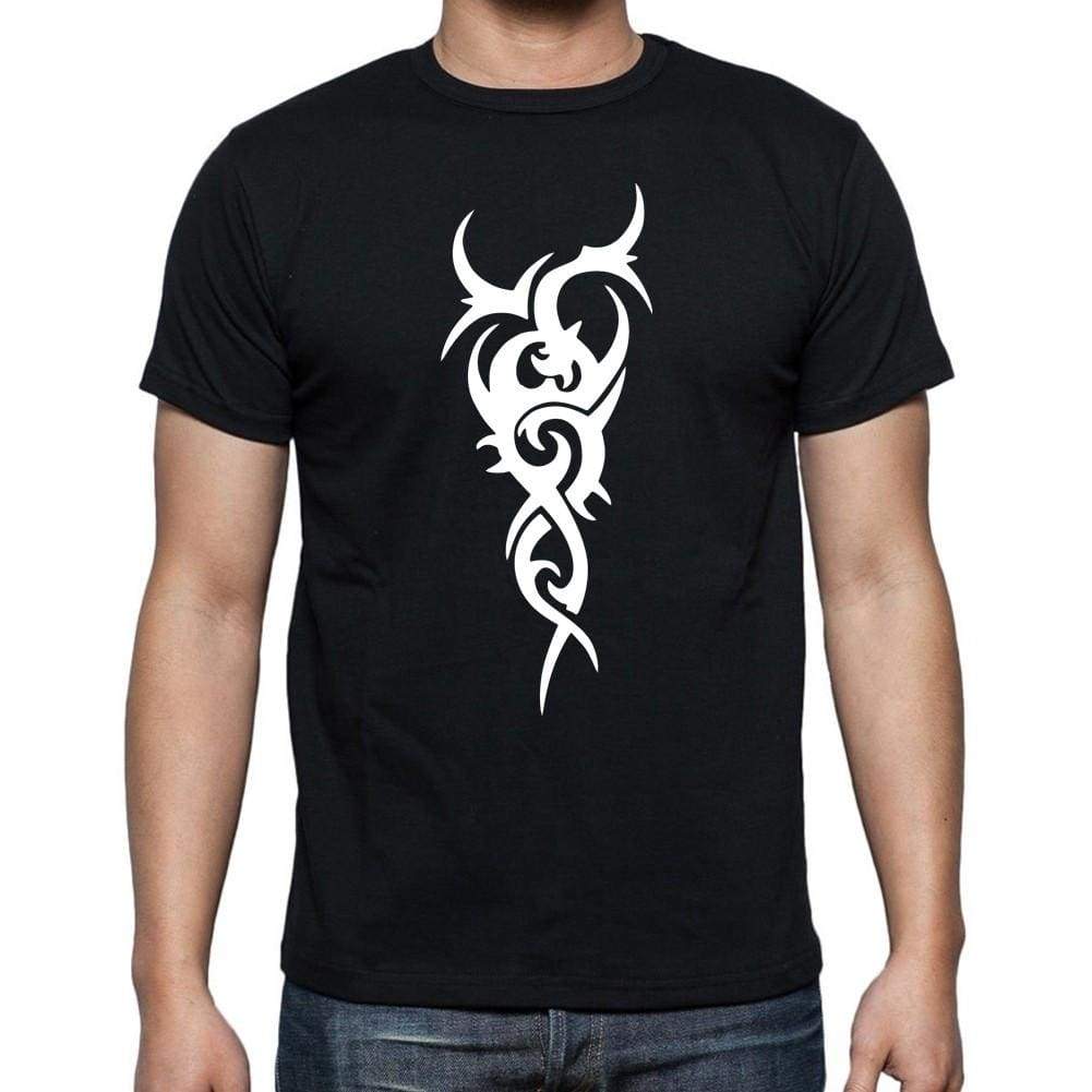 Maori Tribal Tattoo 1 Black Gift T Shirt Mens Tee Black 00166