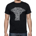 Maori Tribal Tattoo 3 Black, Gift T shirt, Men's tee, Black 00166