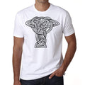 Maori Tribal Tattoo 3, Men's White tee, 100% Cotton 00162