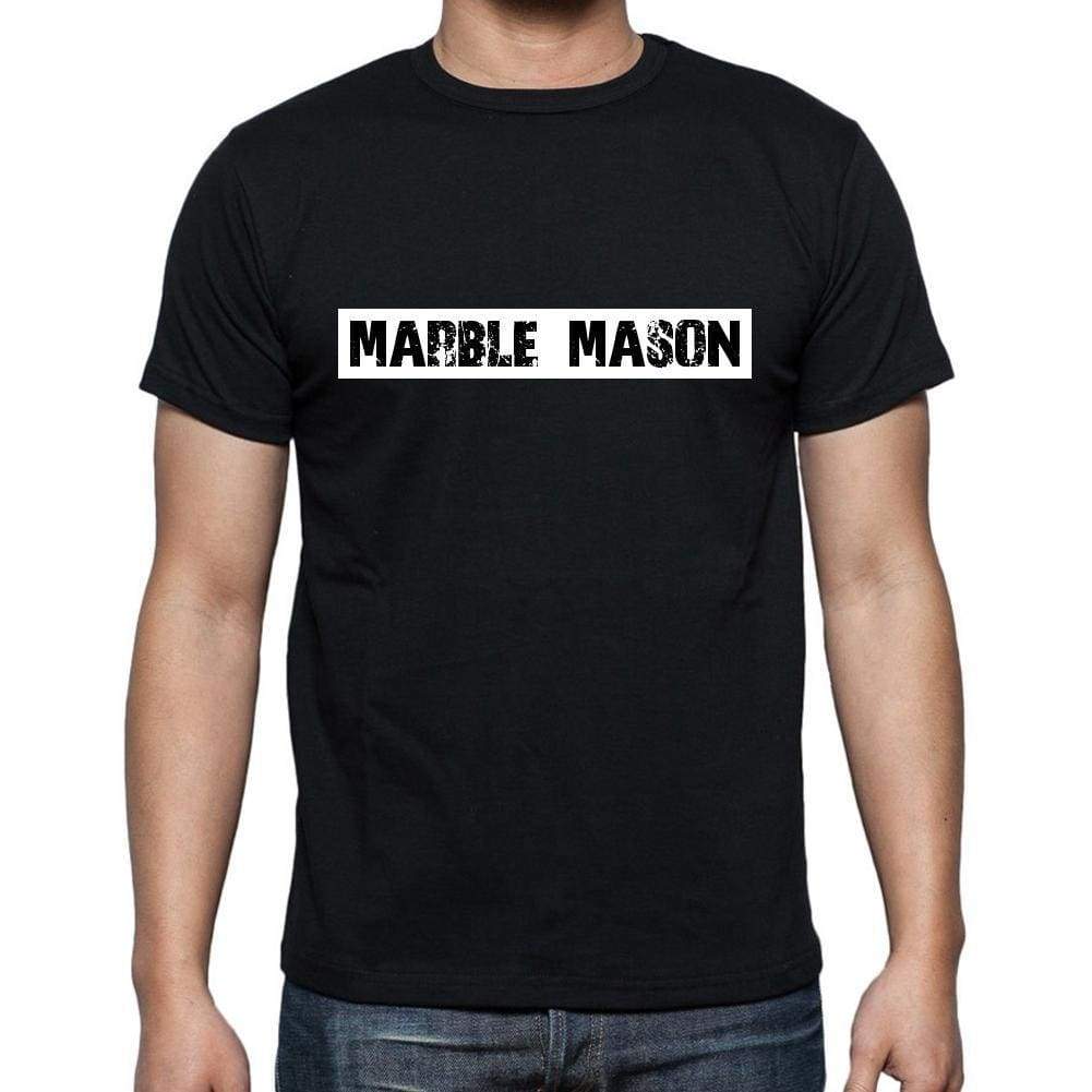 Marble Mason T Shirt Mens T-Shirt Occupation S Size Black Cotton - T-Shirt