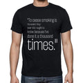 Mark Twain quote t shirts,"To cease smoking is the eas",t shirts men,black