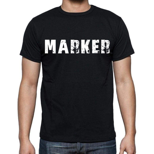Marker Mens Short Sleeve Round Neck T-Shirt - Casual