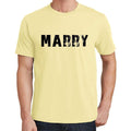 marry Men's Short Sleeve Round Neck T-shirt 00043