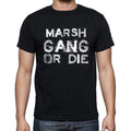MARSH Family Gang Tshirt, Men's Tshirt, Black Tshirt, Gift T-shirt 00033
