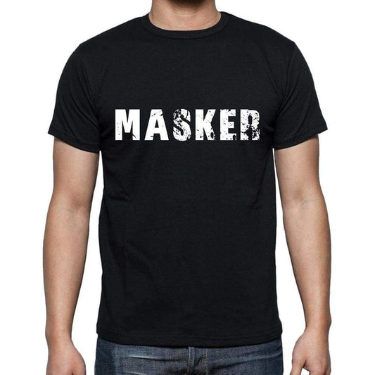 Masker Mens Short Sleeve Round Neck T-Shirt 00004 - Casual