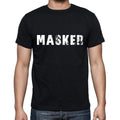 masker ,Men's Short Sleeve Round Neck T-shirt 00004