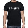 masquer, French Dictionary, Men's Short Sleeve Round Neck T-shirt 00009