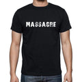 massacre, French Dictionary, Men's Short Sleeve Round Neck T-shirt 00009