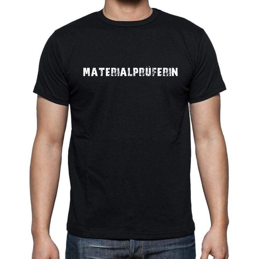 Materialprüferin Mens Short Sleeve Round Neck T-Shirt 00022 - Casual