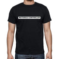 Materials Controller t shirt, mens t-shirt, occupation, S Size, Black, Cotton