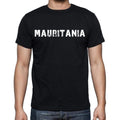 mauritania Men's T-Shirt Short Sleeve Round Neck Black t shirt for men