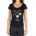 may, Women's Short Sleeve Round Neck T-shirt