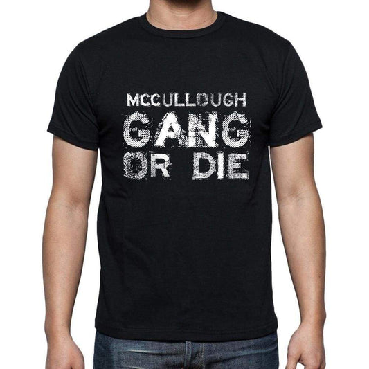 Mccullough Family Gang Tshirt Mens Tshirt Black Tshirt Gift T-Shirt 00033 - Black / S - Casual