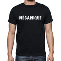 mécanique, French Dictionary, Men's Short Sleeve Round Neck T-shirt 00009
