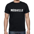 médaille, French Dictionary, Men's Short Sleeve Round Neck T-shirt 00009