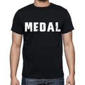 medal Men's Short Sleeve Round Neck T-shirt , Black T-shirt EN