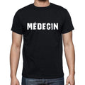 médecin, French Dictionary, Men's Short Sleeve Round Neck T-shirt 00009