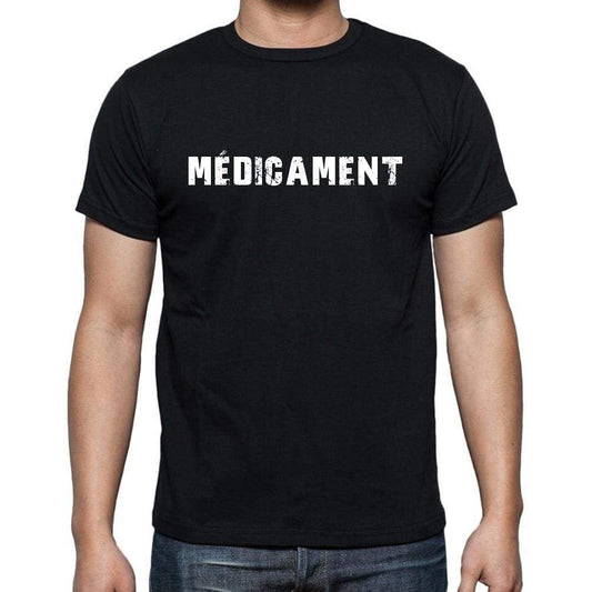 Médicament French Dictionary Mens Short Sleeve Round Neck T-Shirt 00009 - Casual