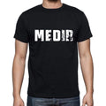 medir, kurzärmliges Herren-T-Shirt mit Rundhalsausschnitt