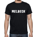 melbeck, Herren Kurzarm-Rundhals-T-Shirt 00003