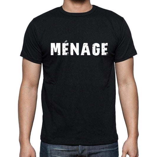 Ménage French Dictionary Mens Short Sleeve Round Neck T-Shirt 00009 - Casual