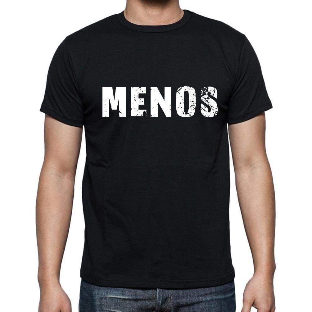 Menos Mens Short Sleeve Round Neck T-Shirt - Casual