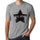 Mens Graphic T-Shirt All Star Grey Marl - Grey Marl / Xs / Cotton - T-Shirt