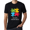 Men's Graphic T-Shirt Autism Awareness Deep Black