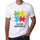 Mens Graphic T-Shirt Autism Awareness White - White / XS / Cotton - T-Shirt