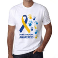 Men's Graphic T-Shirt Down Syndrome Awareness White