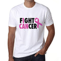 Men's Graphic T-Shirt I Can Fight Cancer White