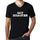 Mens Graphic V-Neck T-Shirt LGBT Gay Disaster Deep Black - Deep Black / S / Cotton - T-Shirt