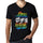 Mens Graphic V-Neck T-Shirt LGBT Love Who You Want Deep Black - Deep Black / S / Cotton - T-Shirt