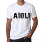 Mens Tee Shirt Vintage T Shirt Aïoli X-Small White 00561 - White / Xs - Casual