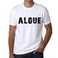 Men's Tee Shirt Vintage T shirt Algue X-Small White 00561