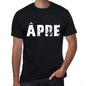 Mens Tee Shirt Vintage T Shirt Âpre X-Small Black 00557 - Black / Xs - Casual