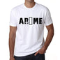 Mens Tee Shirt Vintage T Shirt Arôme X-Small White 00561 - White / Xs - Casual