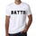 Mens Tee Shirt Vintage T Shirt Battu X-Small White 00561 - White / Xs - Casual