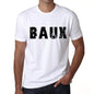 Mens Tee Shirt Vintage T Shirt Baux X-Small White 00560 - White / Xs - Casual