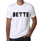 Mens Tee Shirt Vintage T Shirt Bette X-Small White 00561 - White / Xs - Casual