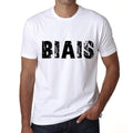 Men's Tee Shirt Vintage T shirt Biais X-Small White 00561