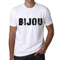 Mens Tee Shirt Vintage T Shirt Bijou X-Small White 00561 - White / Xs - Casual