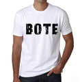 Men's Tee Shirt Vintage T shirt Bote X-Small White 00560