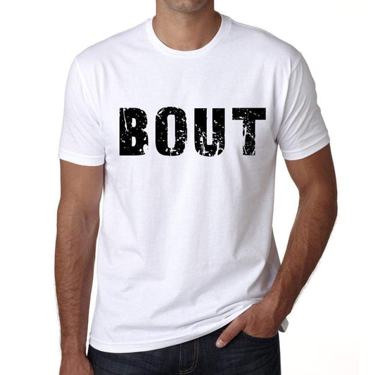 Mens Tee Shirt Vintage T Shirt Bout X-Small White 00560 - White / Xs - Casual
