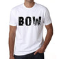 Mens Tee Shirt Vintage T Shirt Bow X-Small White 00559 - White / Xs - Casual