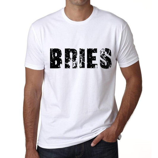 Mens Tee Shirt Vintage T Shirt Bries X-Small White 00561 - White / Xs - Casual