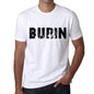 Mens Tee Shirt Vintage T Shirt Burin X-Small White 00561 - White / Xs - Casual