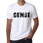 Mens Tee Shirt Vintage T Shirt Censé X-Small White 00561 - White / Xs - Casual