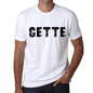 <span>Men's</span> Tee Shirt Vintage T shirt Cette X-Small White 00561 - ULTRABASIC